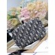 Mirror Quality Replica Dior Bag Toujours Small Oblique Denim Jacquard Bag in Blue Clone