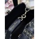 Mirror Quality Replica Dior Bag Toujours Small Oblique Denim Jacquard Bag in Blue Clone