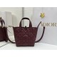 Luxury Replica Dior Toujours Small Vertical Tote Bag in Burgundy Knockoff Mirror Quality Replica Dior Toujours Small Vertical Tote Bag in Burgundy Clone
