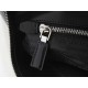 Mirror Quality Replica Prada Fold Large Crossbody Bag 1BC288 in Black/Brown Clone