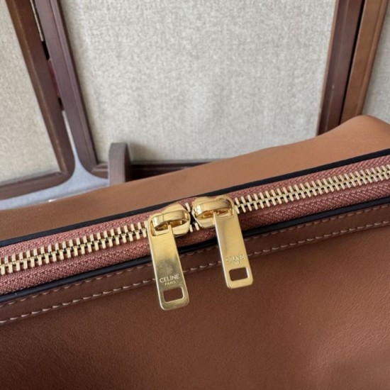 Mirror Quality Replica Celine Doctor Clutch in Brown Clone