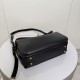 Mirror Quality Replica Balenciaga Le 7 Medium Crossbody Bag in Black Clone