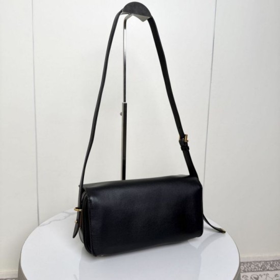 Mirror Quality Replica Balenciaga Le 7 Medium Crossbody Bag in Black Clone