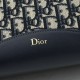 Mirror Quality Replica Dior Médaillon Medium Bucket Bag M1532 Dior Oblique Blue Clone