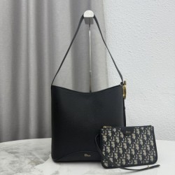 Mirror Quality Replica Dior Médaillon Medium Bucket Bag M1532 Black Clone