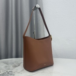Mirror Quality Replica Dior Médaillon Medium Bucket Bag M1532 Brown Clone