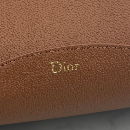 Mirror Quality Replica Dior Médaillon Medium Bucket Bag M1532 Brown Clone