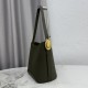 Mirror Quality Replica Dior Médaillon Medium Bucket Bag M1532 Dark Green Clone
