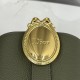 Mirror Quality Replica Dior Médaillon Medium Bucket Bag M1532 Dark Green Clone