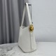 Mirror Quality Replica Dior Médaillon Medium Bucket Bag M1532 White Clone