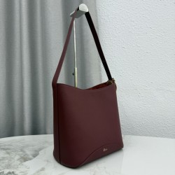 Mirror Quality Replica Dior Médaillon Medium Bucket Bag M1532 Burgundy Clone