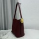 Mirror Quality Replica Dior Médaillon Medium Bucket Bag M1532 Burgundy Clone