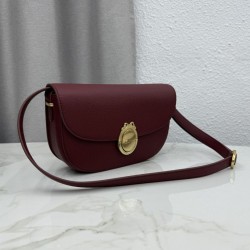 Mirror Quality Replica Dior Medallion Crossbody Bag 23cm M3920 Burgundy Clone