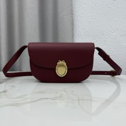 Mirror Quality Replica Dior Medallion Crossbody Bag 23cm M3920 Burgundy Clone