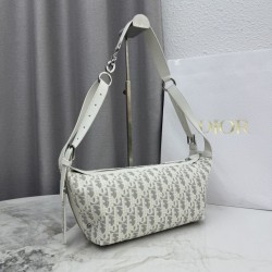 Mirror Quality Replica Dior D-Journey small shoulder bag M2416 beige/gray Clone