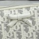 Mirror Quality Replica Dior Oblique Bow Chain clutch S2504 beige/gray Clone