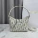 Luxury Replica Dior 30 Montaigne Miss Caro Oblique shoulder bag beige/gray Knockoff Mirror Quality Replica Dior 30 Montaigne Miss Caro Oblique shoulder bag beige/gray Clone
