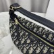 Mirror Quality Replica Dior Nomad clutch S2424 Oblique blue Clone