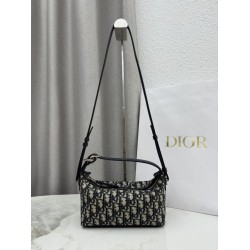 Mirror Quality Replica Dior Nomad clutch S2424 Oblique blue Clone