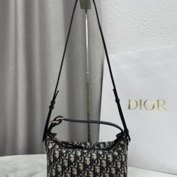 Mirror Quality Replica Dior Nomad clutch S2424 Oblique blue Clone
