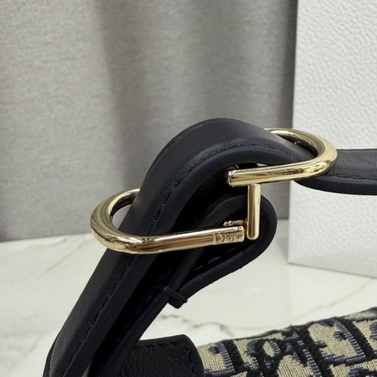 Mirror Quality Replica Dior Nomad clutch S2424 Oblique blue Clone