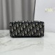 Mirror Quality Replica Dior Nomad clutch S2424 Oblique blue Clone