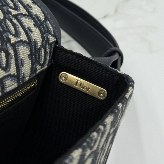 Luxury Replica Dior Medallion shoulder bag M3920 Oblique blue Knockoff Mirror Quality Replica Dior Medallion shoulder bag M3920 Oblique blue Clone