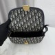 Luxury Replica Dior Medallion shoulder bag M3920 Oblique blue Knockoff Mirror Quality Replica Dior Medallion shoulder bag M3920 Oblique blue Clone