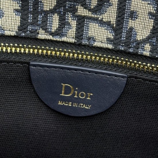 Luxury Replica Dior Medallion shoulder bag M3920 Oblique blue Knockoff Mirror Quality Replica Dior Medallion shoulder bag M3920 Oblique blue Clone