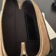 Mirror Quality Replica Chanel 26P Travel Bag with Chain Brown Suede Clone