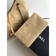 Mirror Quality Replica Chanel 2026 Woven Raffia Tote Bag AS6090 Black Clone