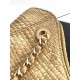 Mirror Quality Replica Chanel 2026 Woven Raffia Tote Bag AS6090 Black Clone