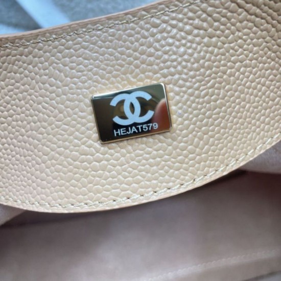 Mirror Quality Replica Chanel Small/Large Shopping Bag AS6095/AS6090 with Clutch Brown Clone