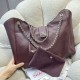 Mirror Quality Replica Chanel Small/Large Shopping Bag AS6095/AS6090 with Clutch Burgundy Clone