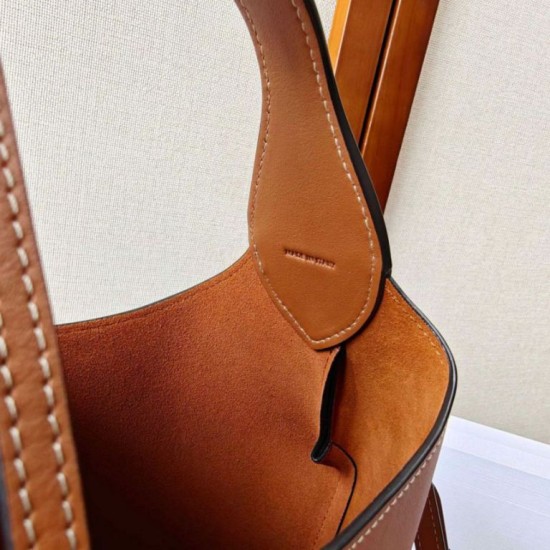 Mirror Quality Replica Celine Small Teen Hobo Shoulder Bag with Coin Purse Brown Clone