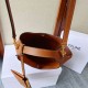 Mirror Quality Replica Celine Small Teen Hobo Shoulder Bag with Coin Purse Brown Clone
