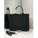 Mirror Quality Replica Dior Medium Book Tote Bag with Bee Strap Black Clone