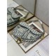 Mirror Quality Replica Dior Saddle Oblique Embroidered Shoulder Bag Gray Clone