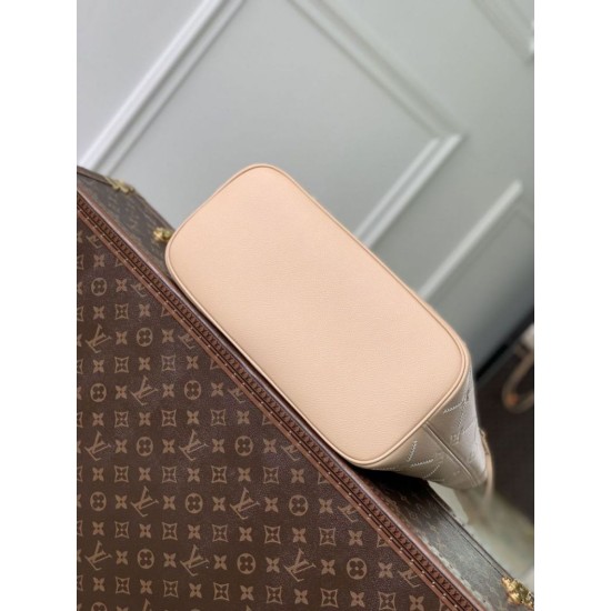 Mirror Quality Replica Louis Vuitton Neverfull MM Embroidered Tote Bag M29486 Brown Clone