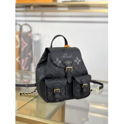 Mirror Quality Replica LV Backpack M47072 with MB163c premium chip Black Clone