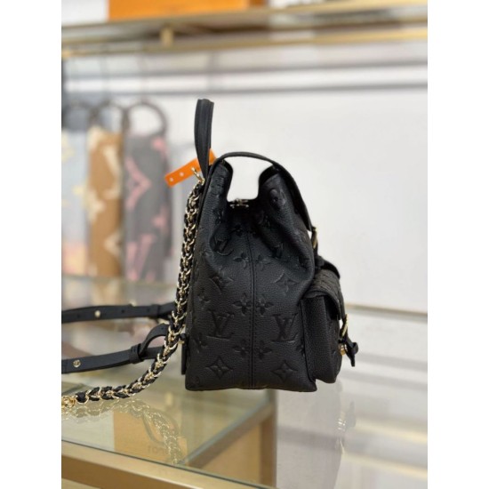 Mirror Quality Replica LV Backpack M47072 with MB163c premium chip Black Clone