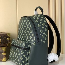Mirror Quality Replica Louis Vuitton Discovery PM Backpack M27230 Dark Green Clone