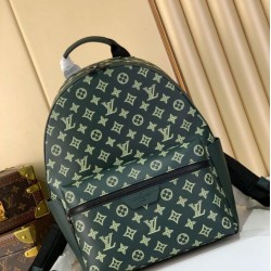 Mirror Quality Replica Louis Vuitton Discovery PM Backpack M27230 Dark Green Clone