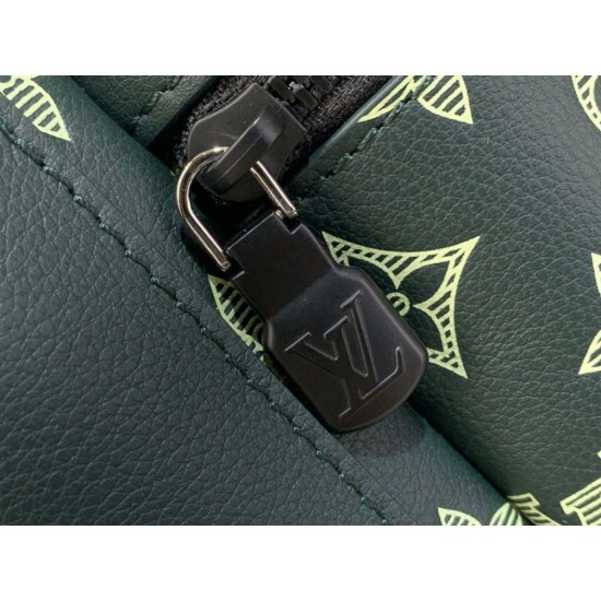 Luxury Replica Louis Vuitton Discovery PM Backpack M27230 Dark Green Knockoff Mirror Quality Replica Louis Vuitton Discovery PM Backpack M27230 Dark Green Clone