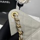 Mirror Quality Replica Chanel Hobo Drawstring Bucket Bag AS5293 White and Green Clone
