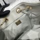 Mirror Quality Replica Chanel Hobo Drawstring Bucket Bag AS5293 White and Green Clone