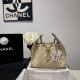 Mirror Quality Replica Chanel Hobo Drawstring Bucket Bag AS5293 Beige Clone