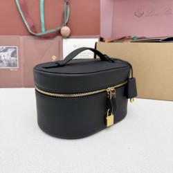 Mirror Quality Replica Loro Piana Extra Vanity Case 8262 Black Clone