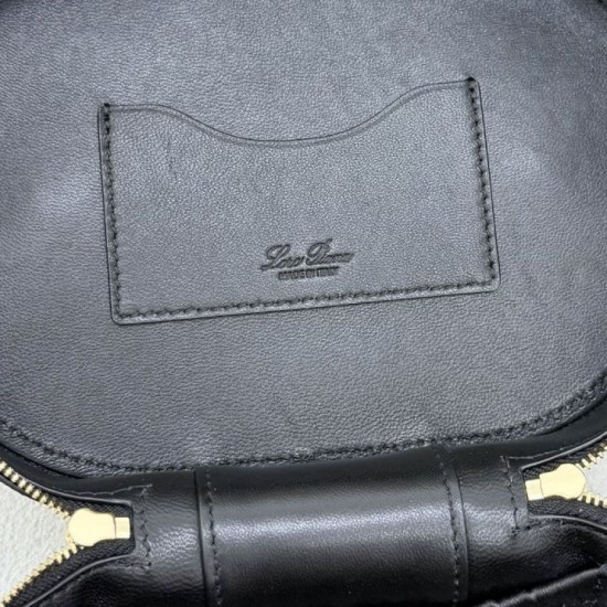 Mirror Quality Replica Loro Piana Extra Vanity Case 8262 Black Clone