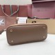 Mirror Quality Replica Loro Piana Small Suede Shoulder Bag Llama Brown Clone